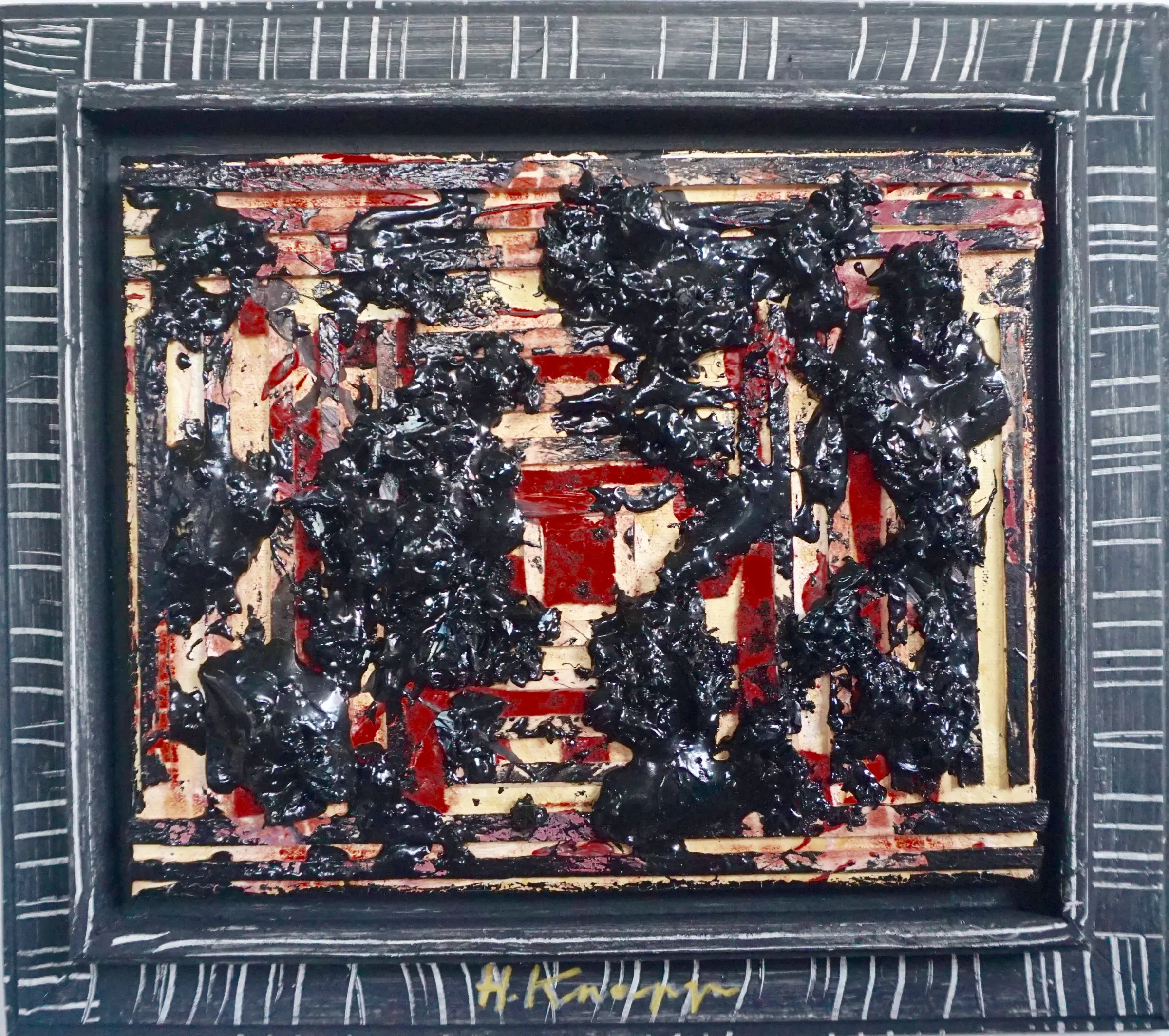 Gerahmte Arbeit — Mischtechnik, o. J.