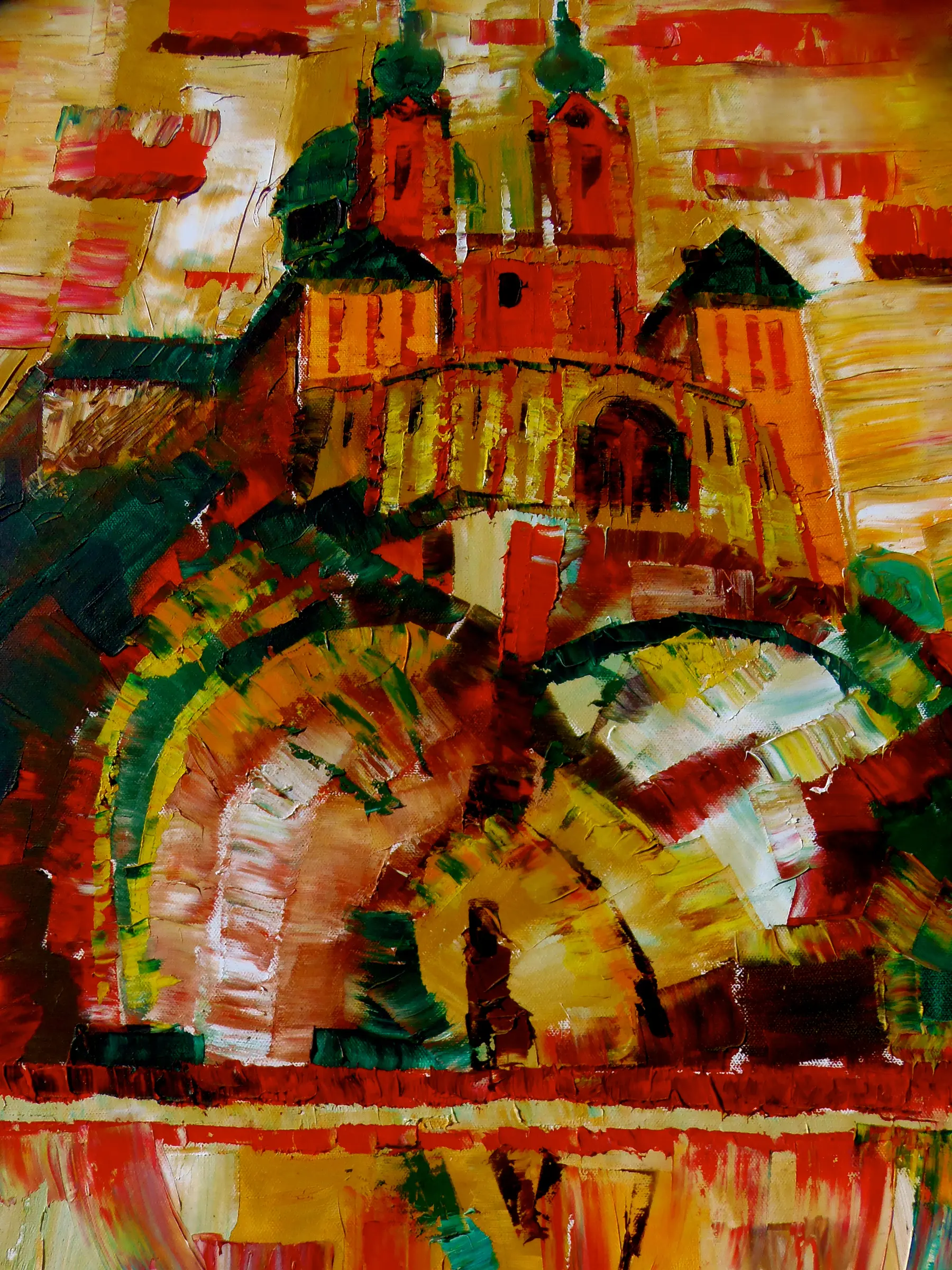 Wachau – Stift Melk — Malerei, o. J.