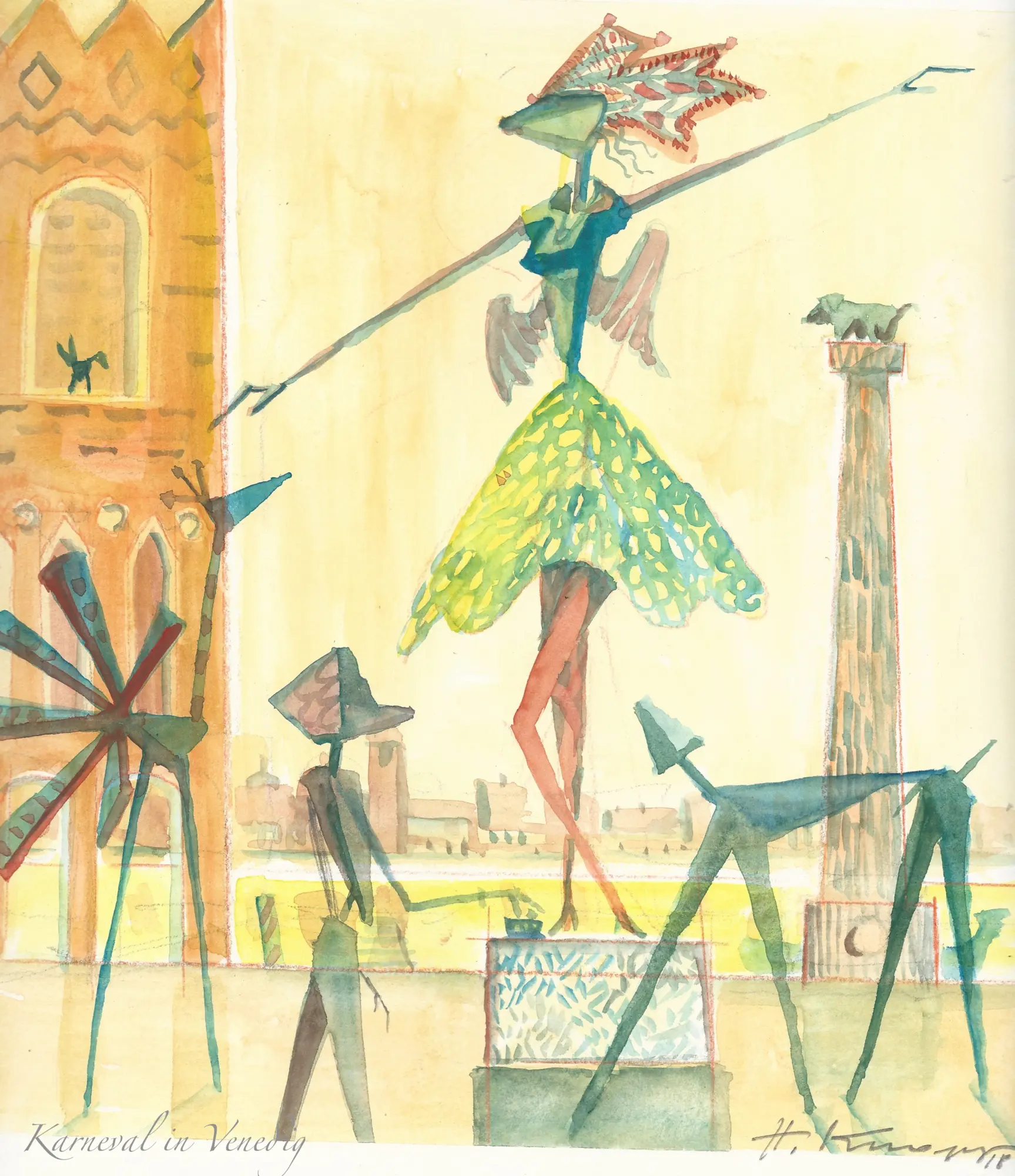 Venedig — Aquarell, o. J.