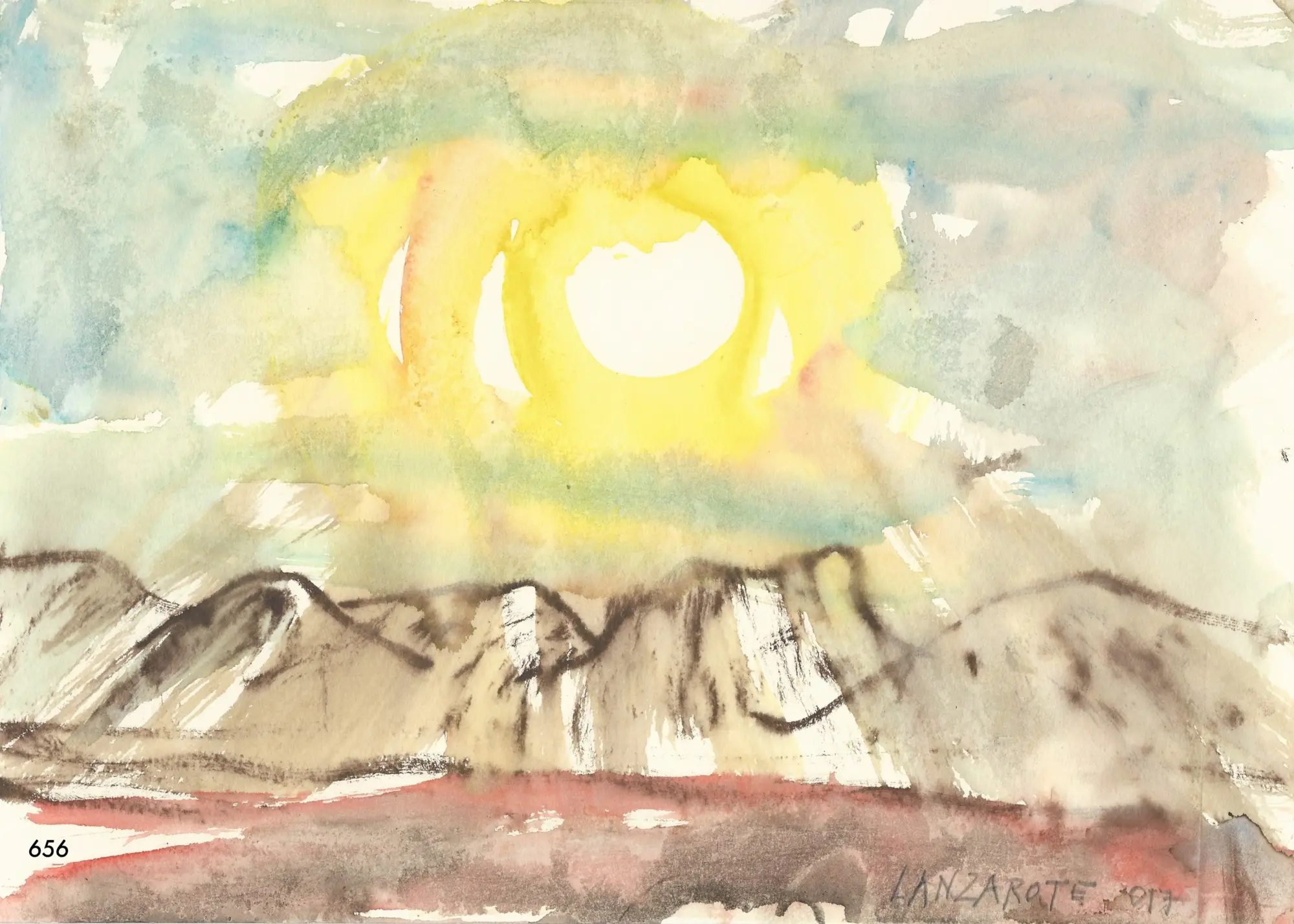 Lanzarote — Aquarell, o. J.